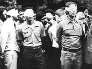 US hostages held in Iran during the Iran Hostage Crisis
