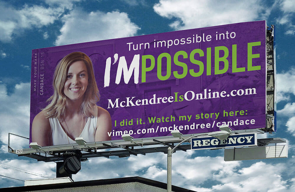McKendree University billboard