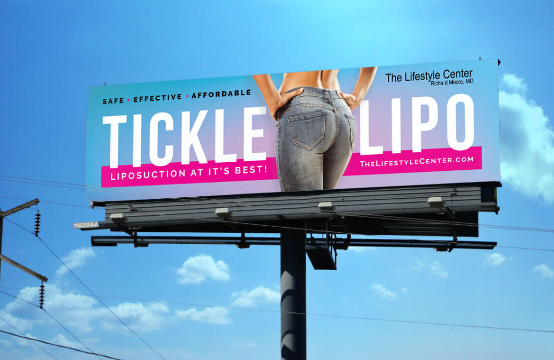 The Lifestyle Center billboard ad