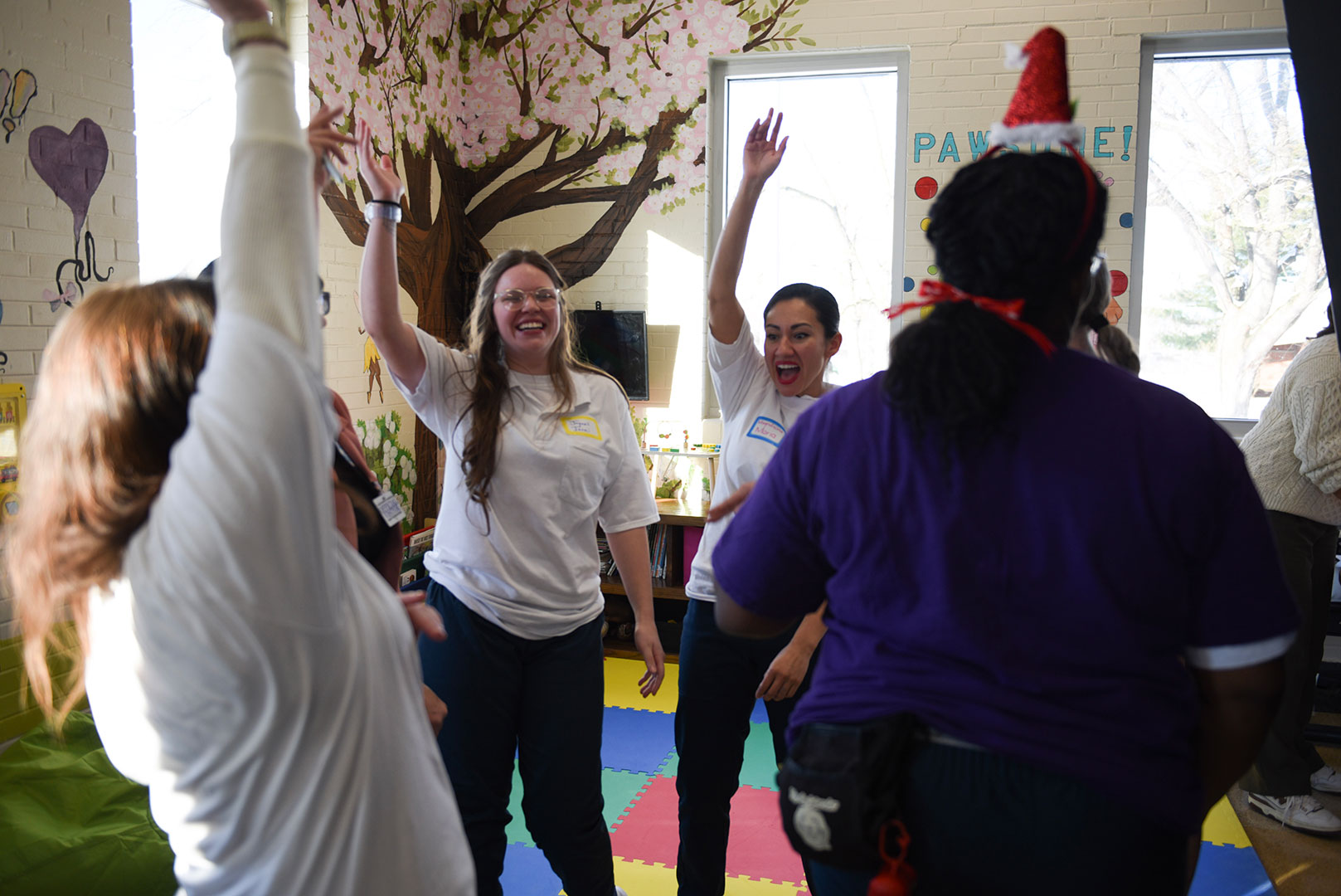 Watching the joy and how the EITs supported one another